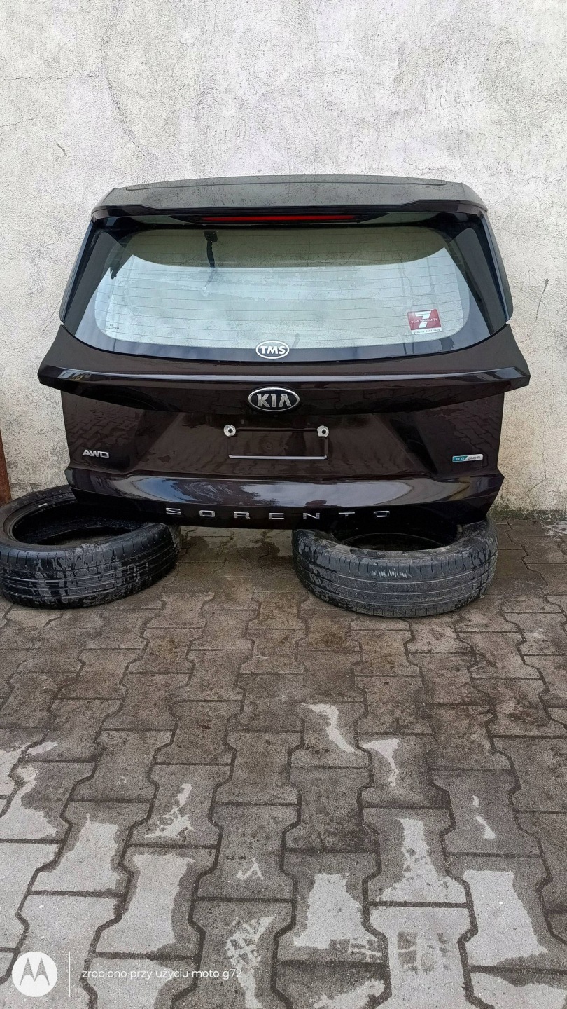 KIA SORENTO IV boot door rear complete KAMERA BE2 2020