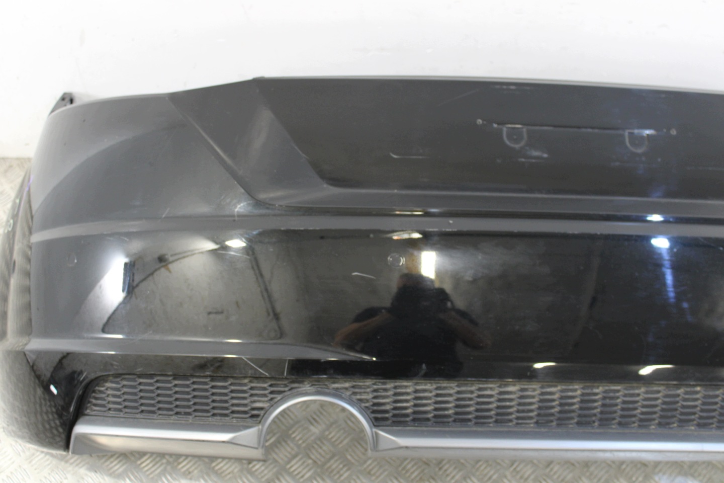 bumper rear part rear complete 6 X PDC AUDI TT 8S 8S0 S-LINE