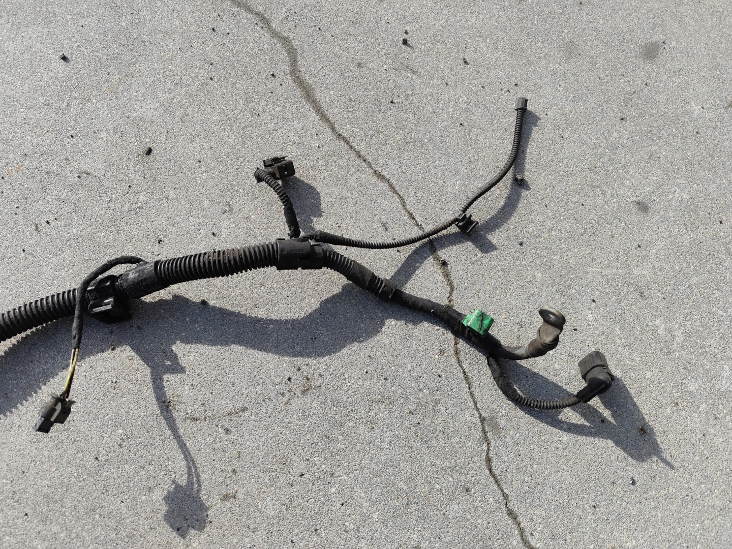 bundle wiring electrical of the engine 2.0 TDI VW T5 lift