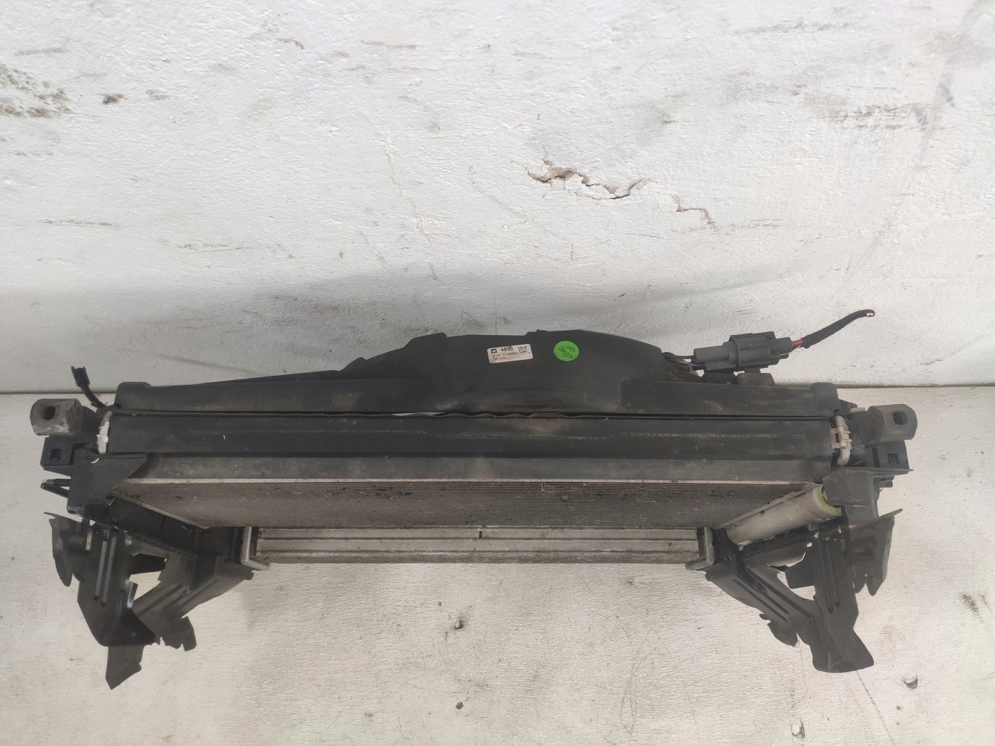 OPEL ASTRA K 2016 1.6T KOMPLET Radiateur MANUAL