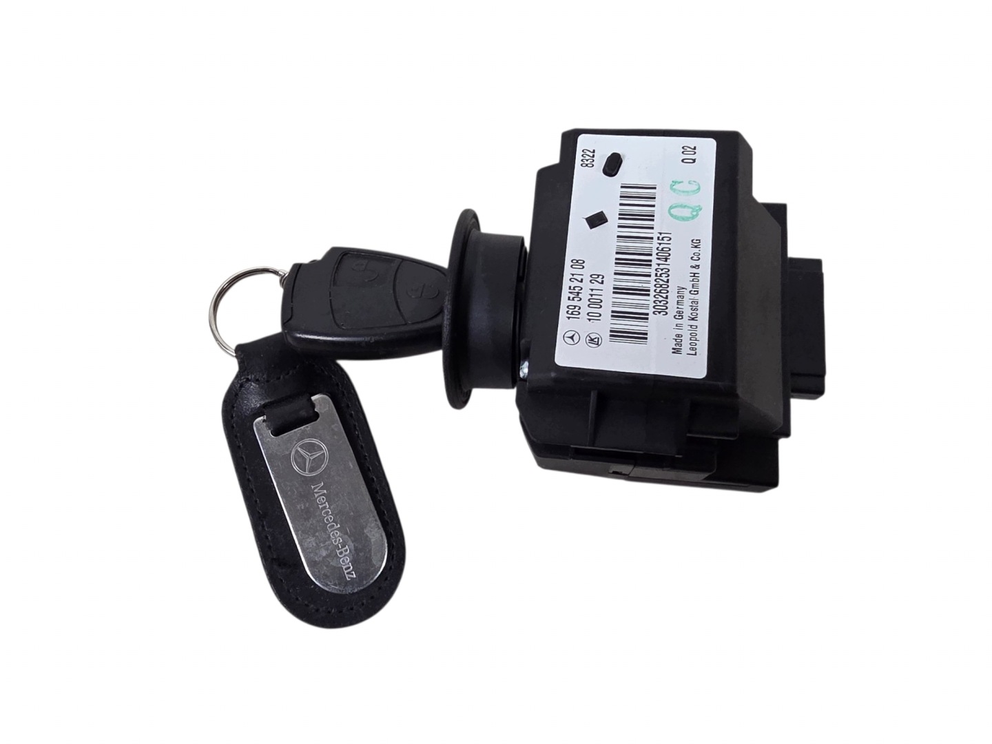 MERCEDES A-class B-class W245 W169 ignition + key original. 1695452108
