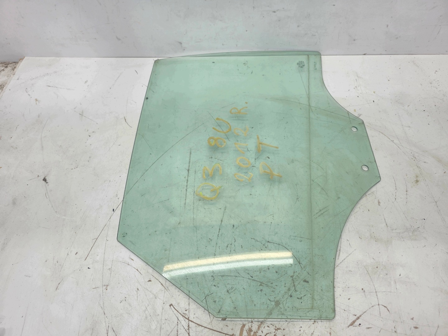 window door right rear part AUDI Q3 8U 2012 year original