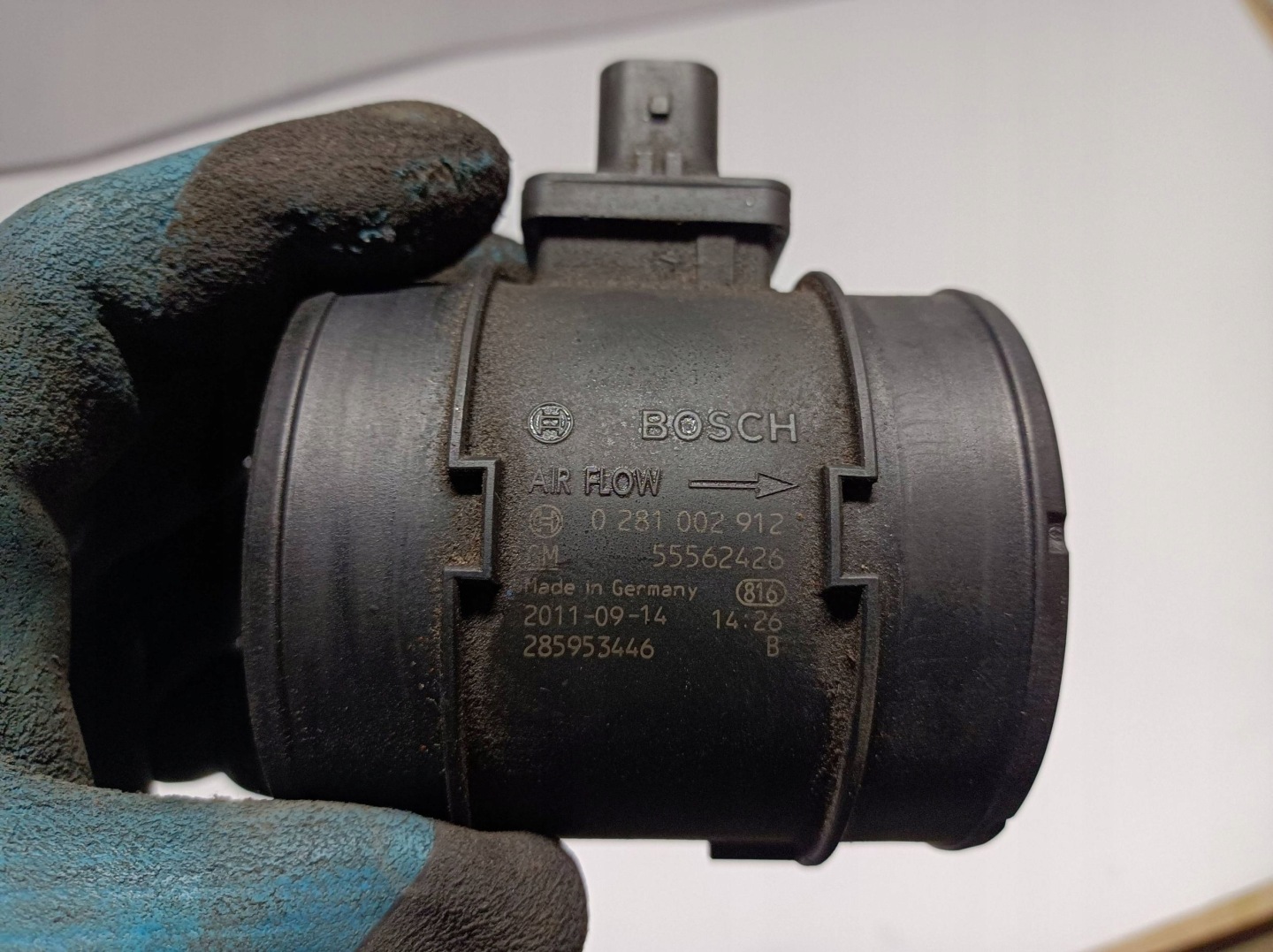 flow meter Opel Insignia A 0281002912