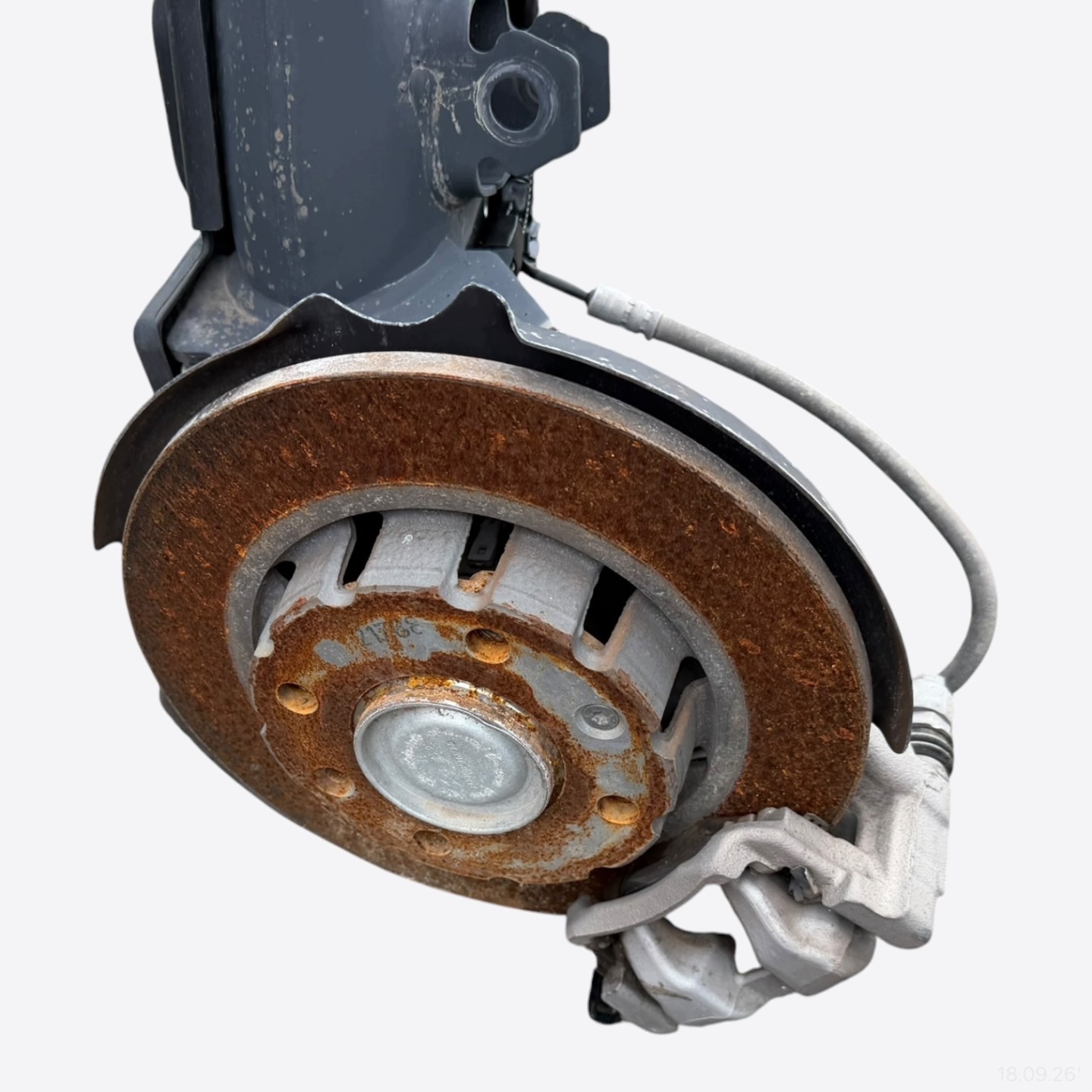 suspension beam axis rear complete calipers CITROEN C4 III