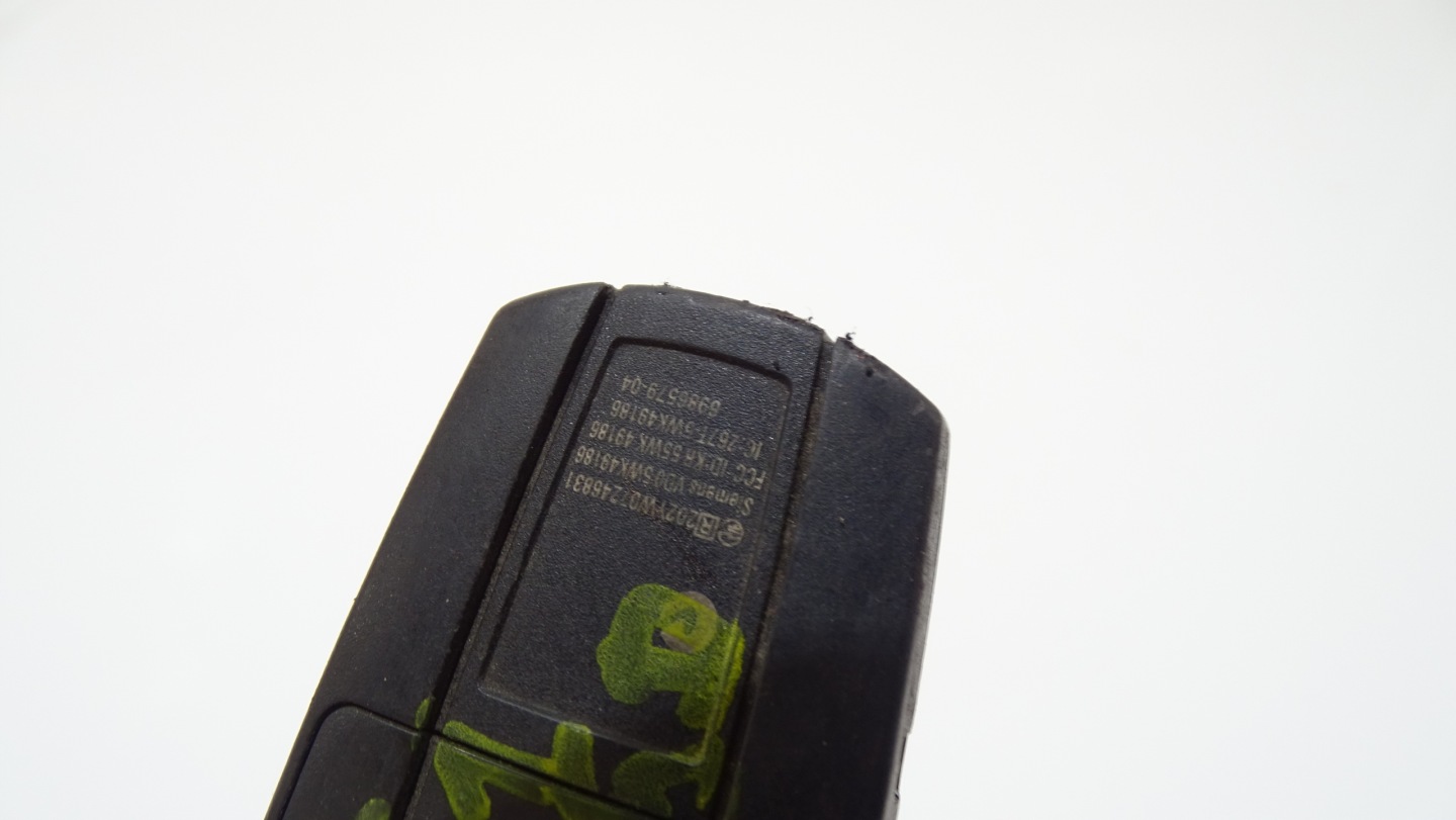 Clé PILOT BMW E60 E61 E87 E90 OE (4642399)