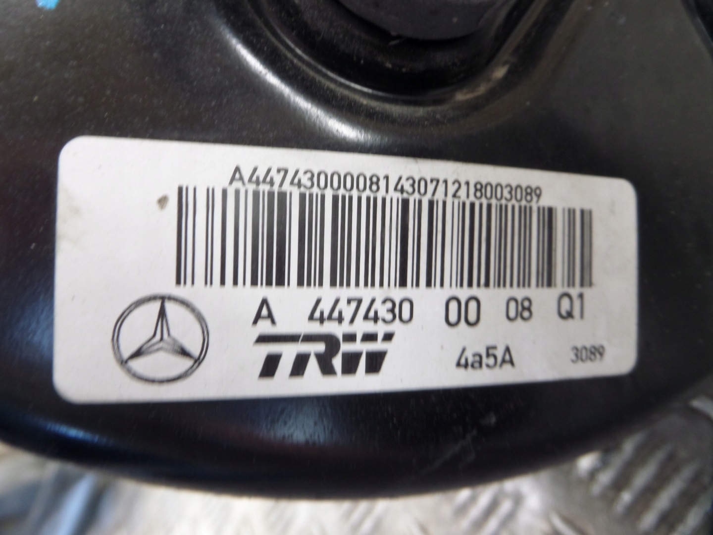 Mercedes-Benz OE A4474300008 servo Servofreno