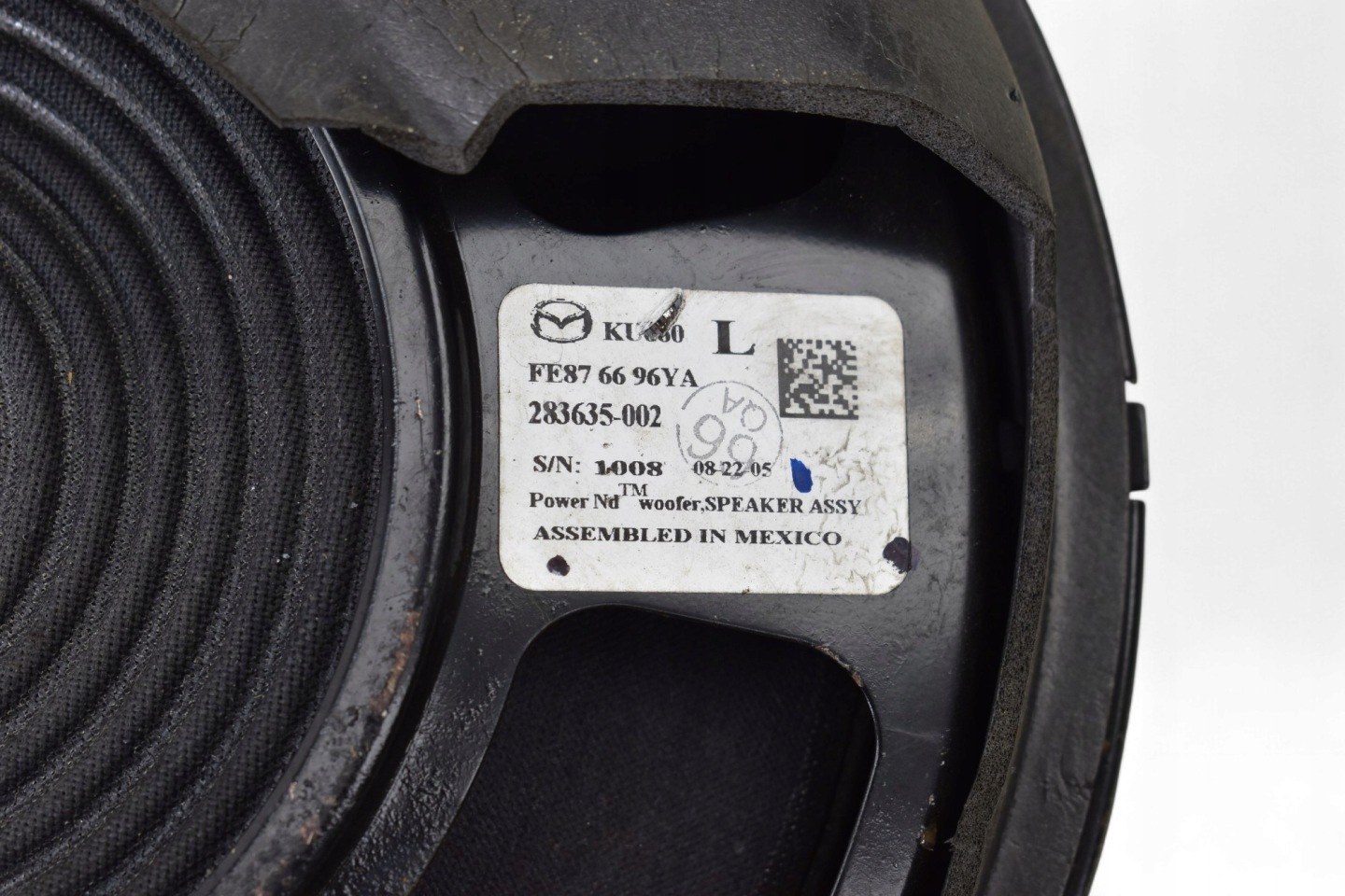 speaker left front BOSE MAZDA RX-8 RX8 FE876696YA