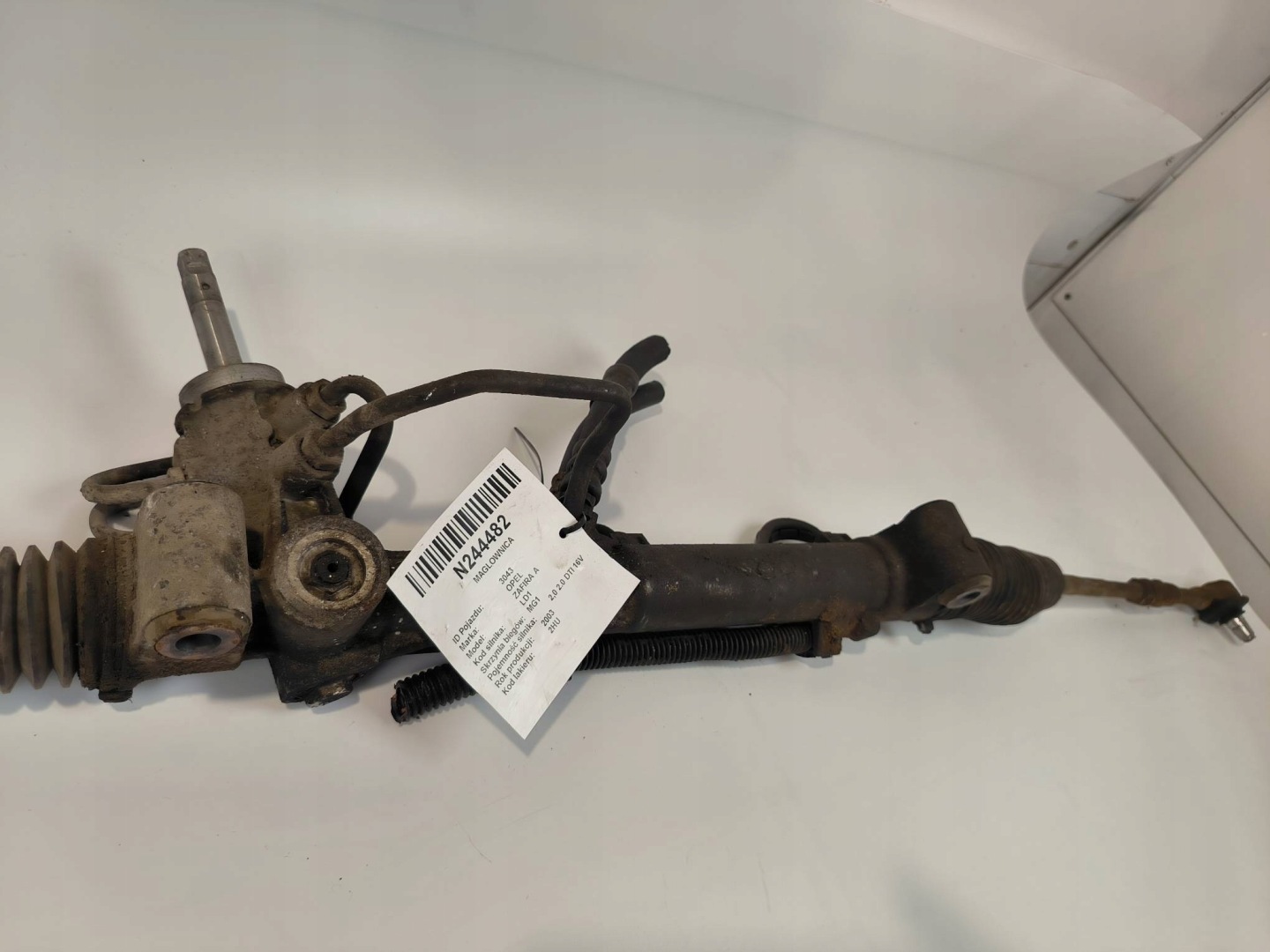 control 4046331 OPEL ZAFIRA A