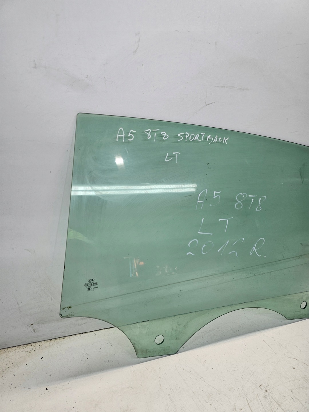 window side door left rear part AUDI A5 SPORTBACK 2012R