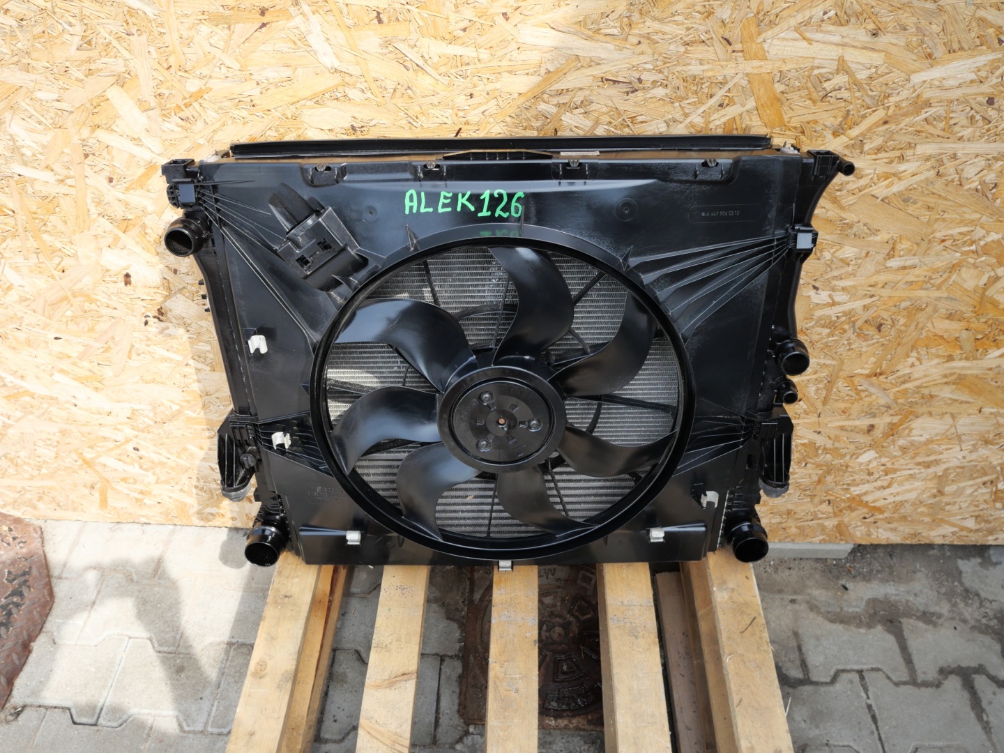 support panel for radiators MERCEDES VITO W447 radiator A4479060312