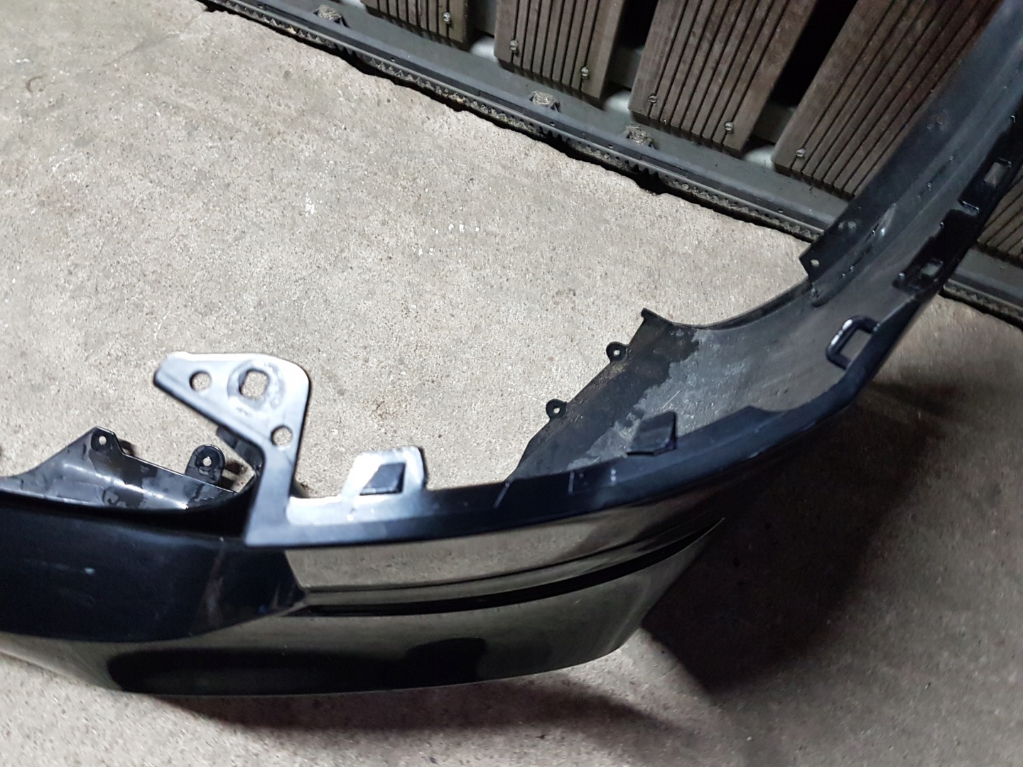 bumper rear BMW X1 F48 LCI m-packet