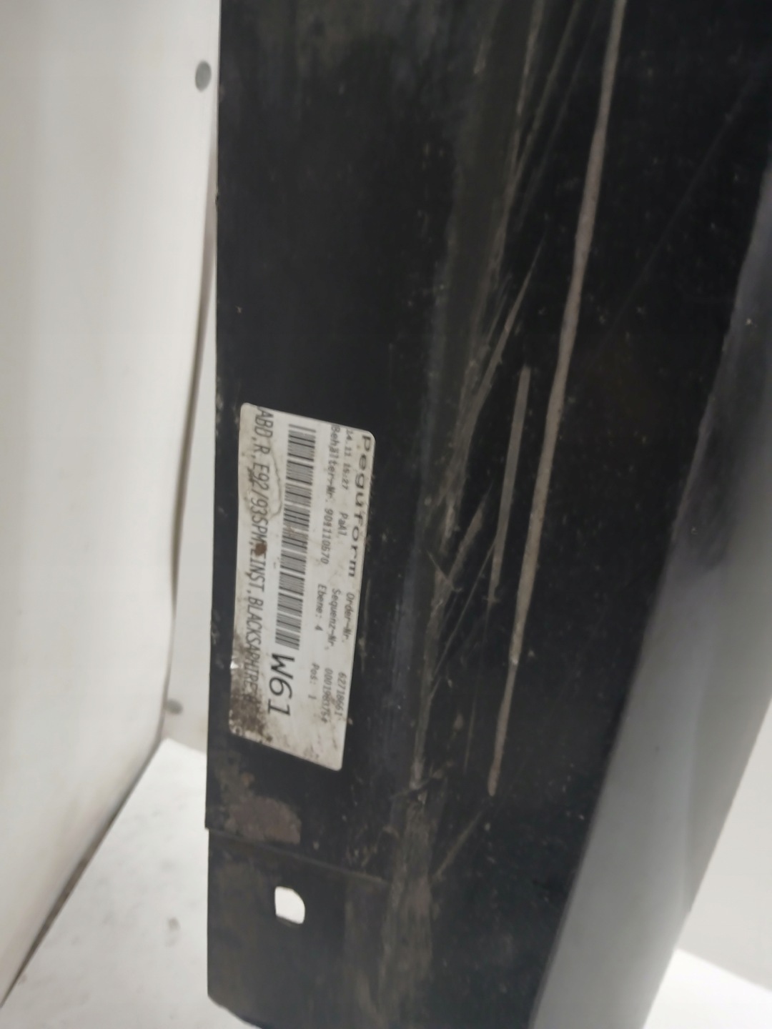 moulding threshold right BMW E93 M PAKIET 475/9 BLACK SAPPHIRE
