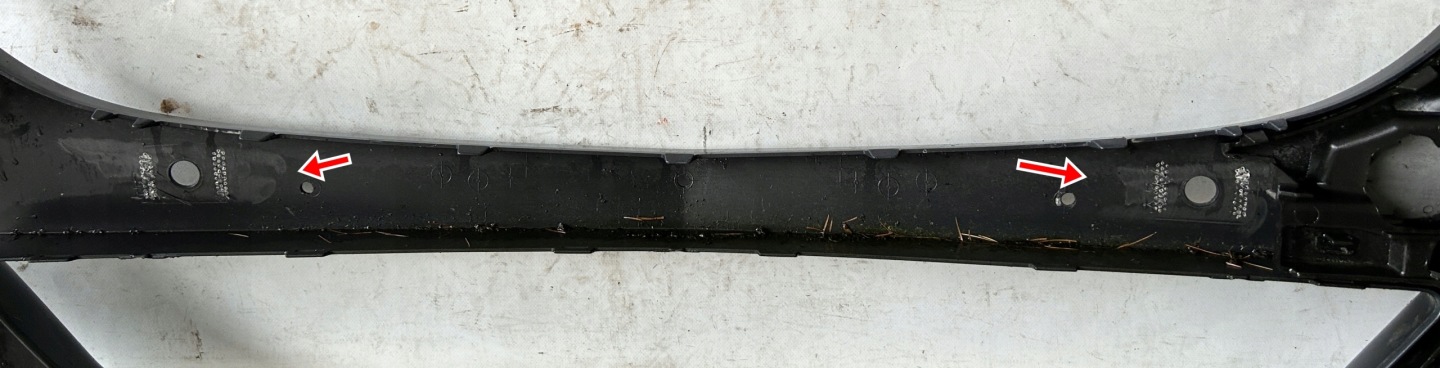 bumper front MERCEDES C-KLASA 205 14- PDC