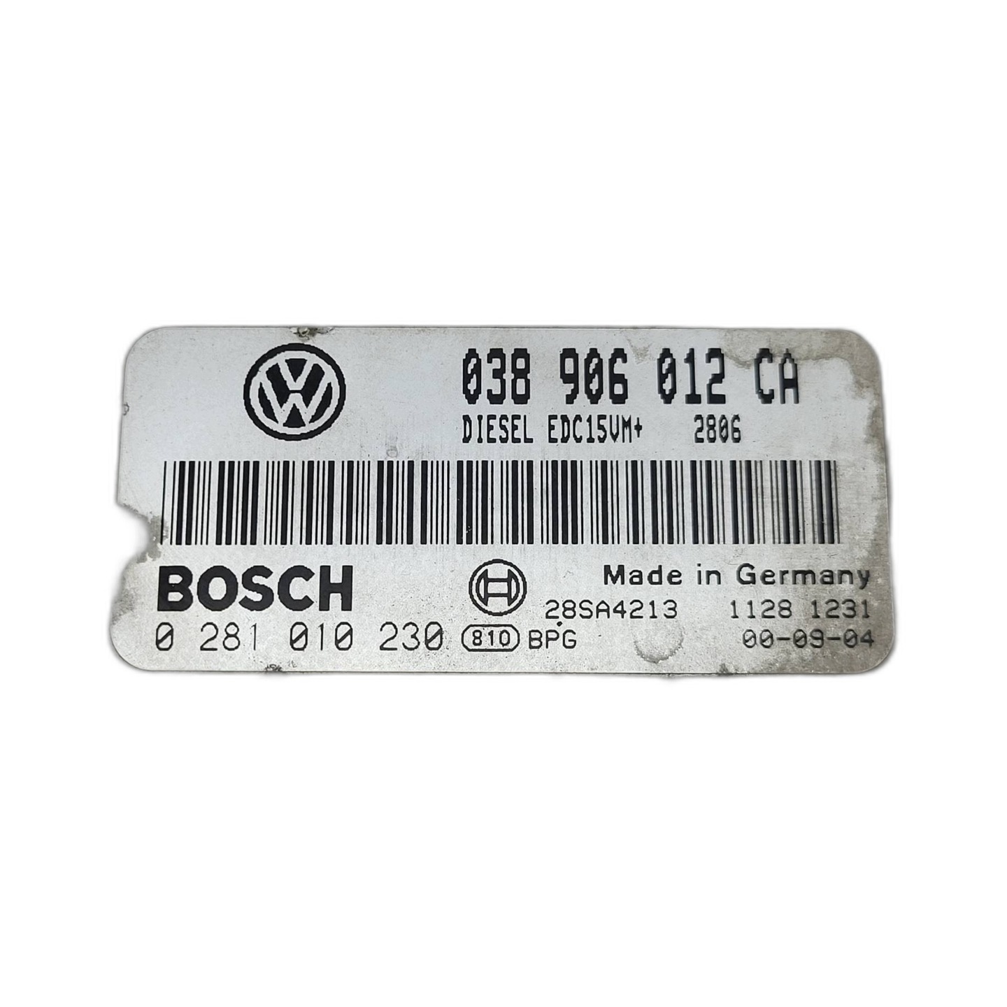 Centralina Motore Seat Leon e Toledo II 1.9 TDI 038906012CA 0281010230