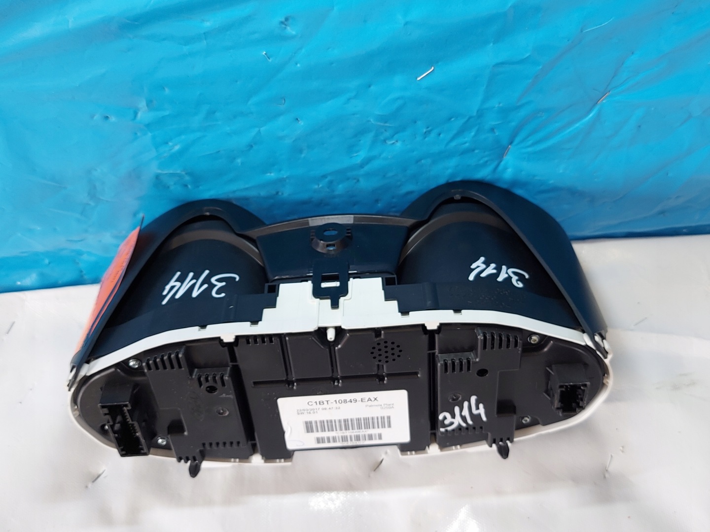 dials clock FORD FIESTA 2017r 1.0 B C1BT10849EAX