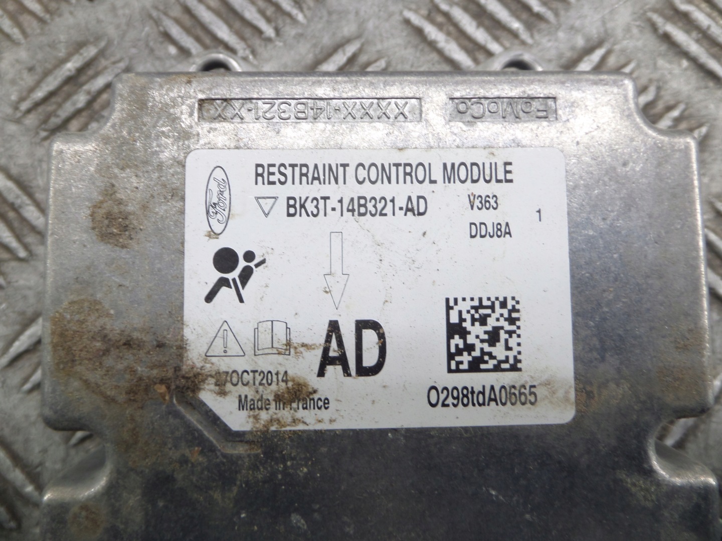 modulo SENSOR airbag airbag FORD TRANSIT 16R BK3T-14B321-AD