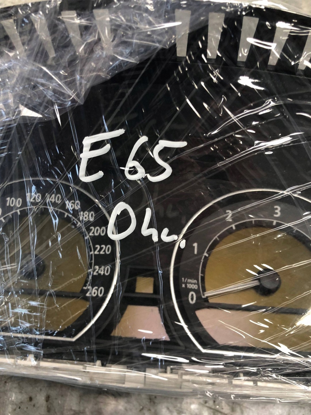 dials dials BMW E65 6946843