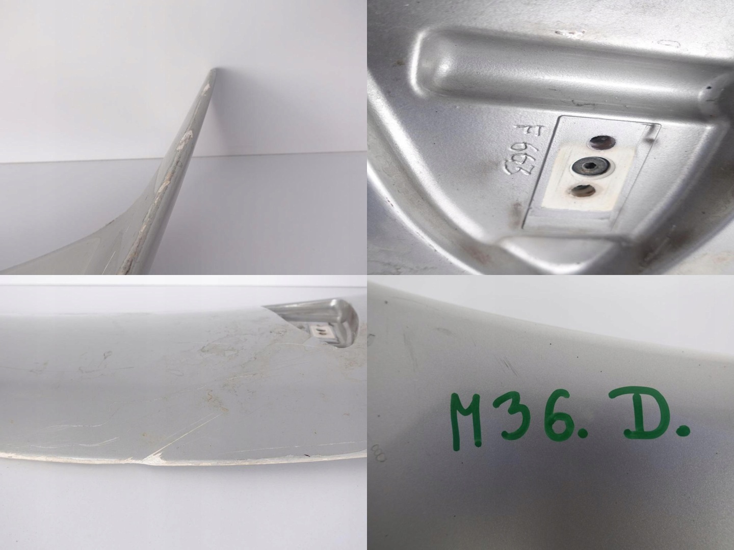 PORSCHE 996 911 GT2 02-05 SPOILER LOTKA heck