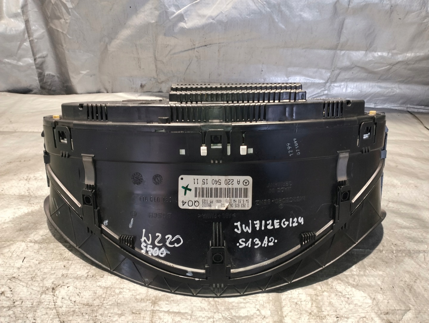 ZEARY dials MERCEDES W220 98-05r S500 EU