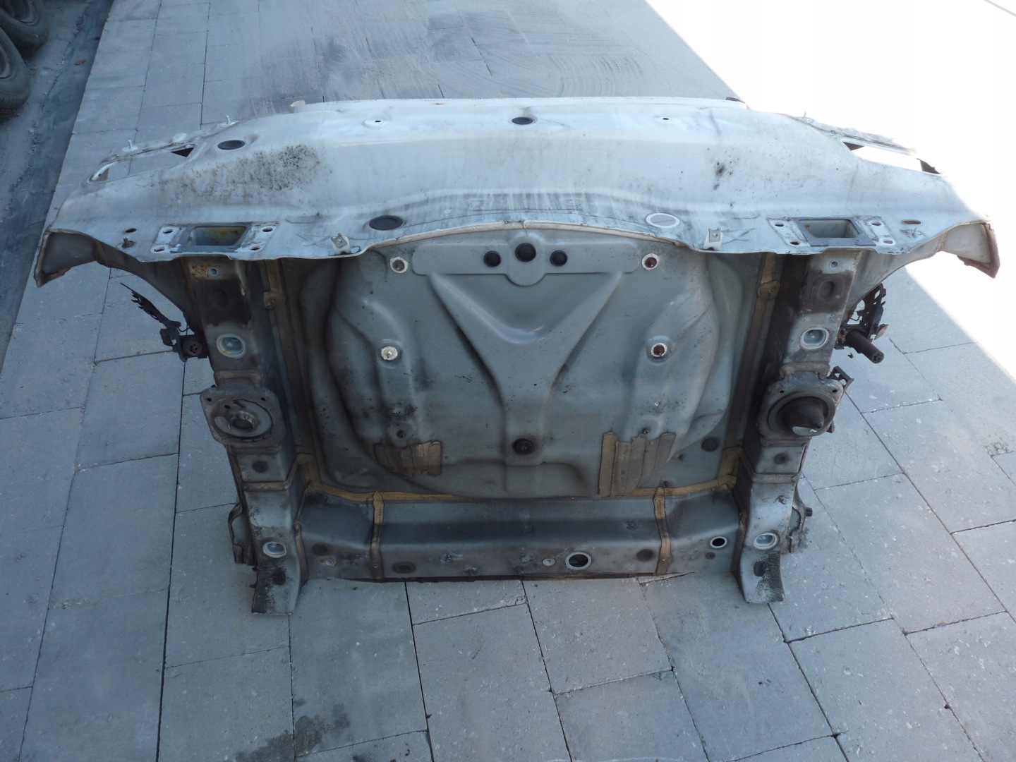 MERCEDES A W176 sump quarter rear panel rear part
