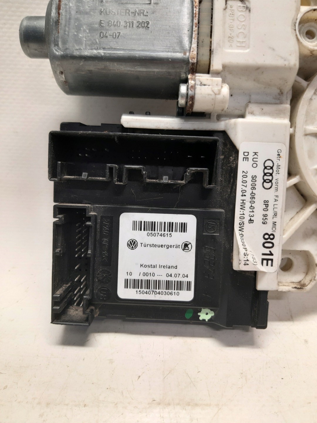Audi A3 8P mini motor windows right front