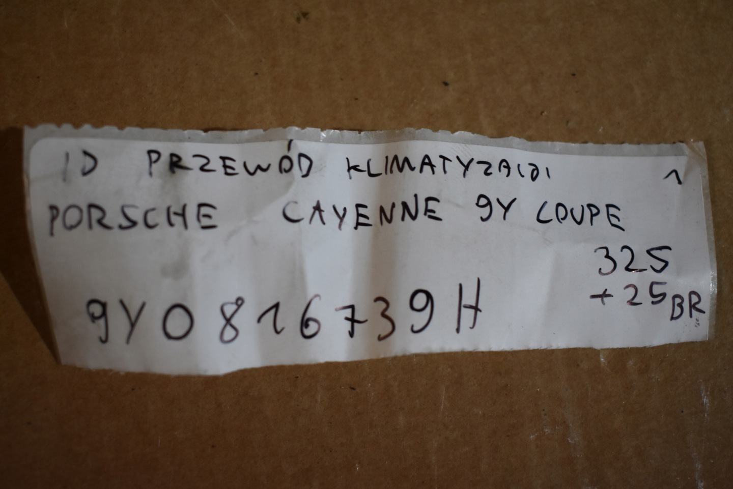 IDEALNY prijenos klimatizacije PORSCHE CAYENNE 9Y COUPE 1