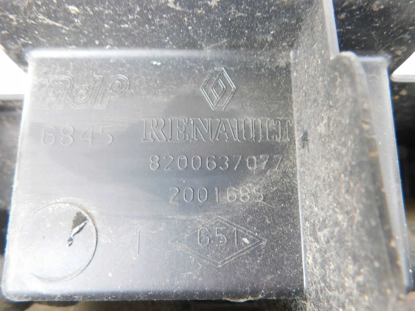 TRAVERSA PARAURTI POSTERIORE RENAULT TWINGO II 2 07