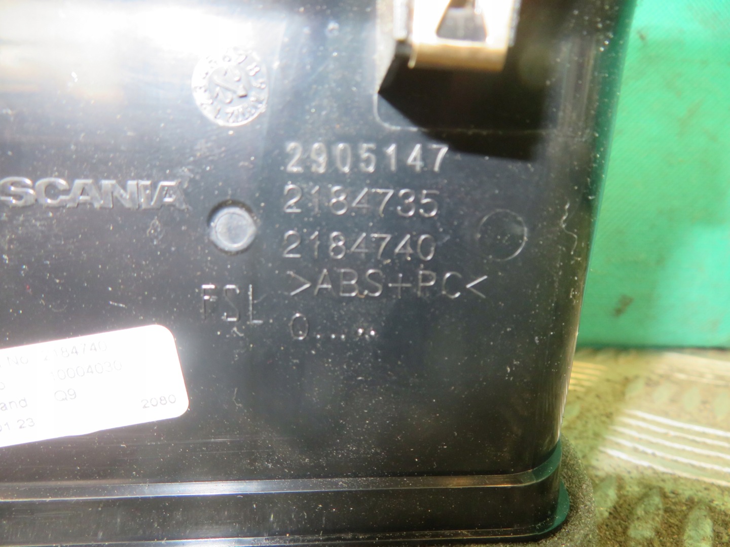 Lüftungsgitter des lüfters SCANIA G410 23R
