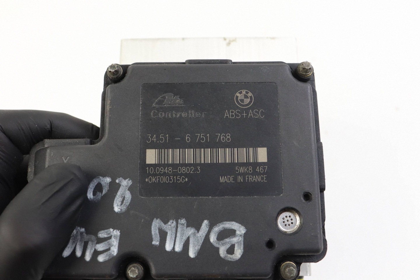 BMW 3 E46 E36 pompe unité de commande électronique uce ABS 6751767 6751768