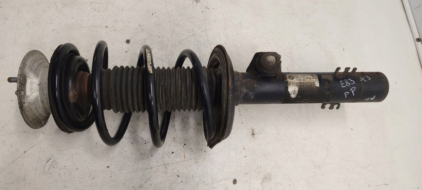 shock absorber spring front sususpension BMW E83 X3 LIFT 2,0D