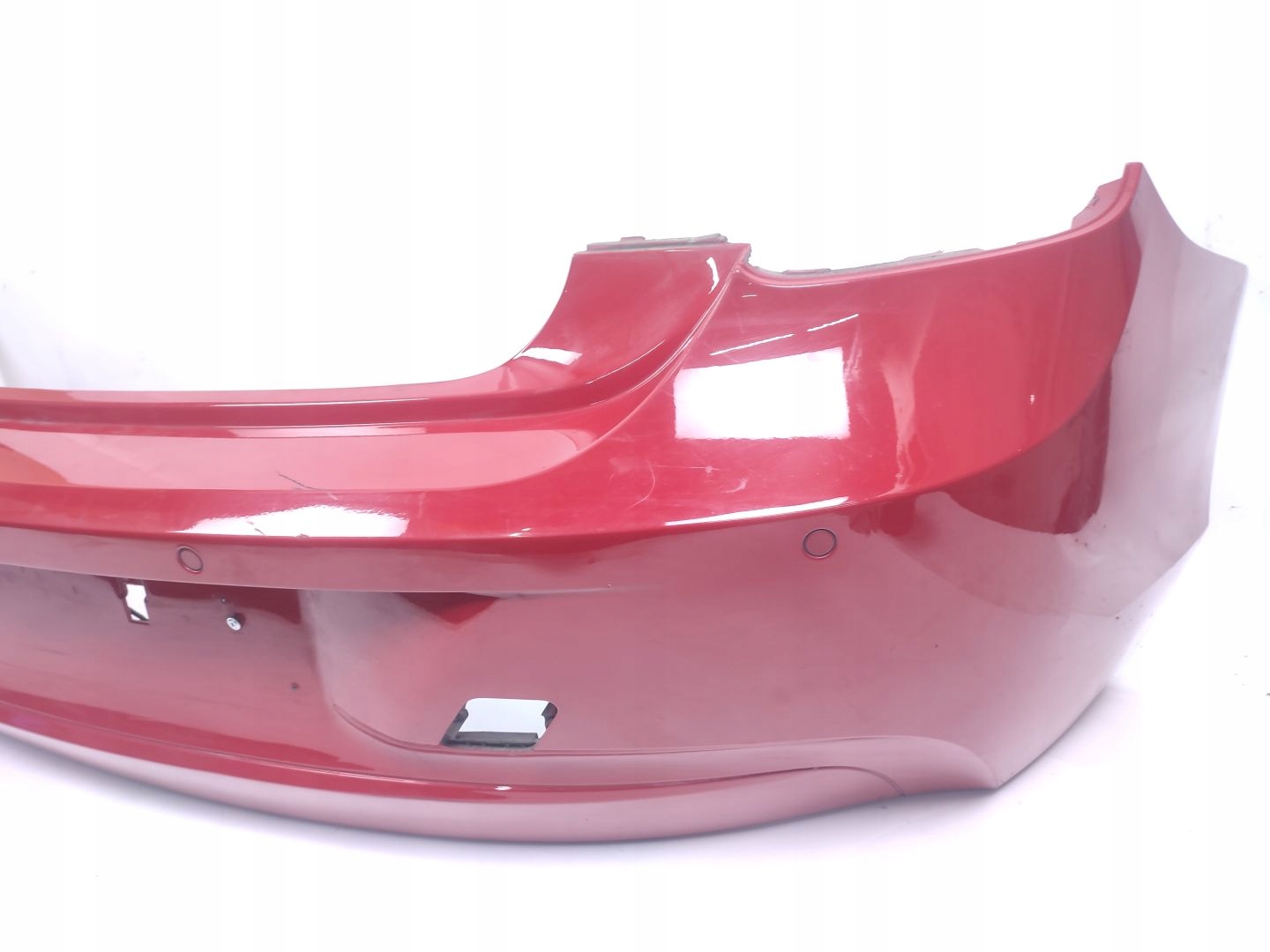 bumper rear part BMW F21 (2011-2015) PDC KARMESINROT (A61)