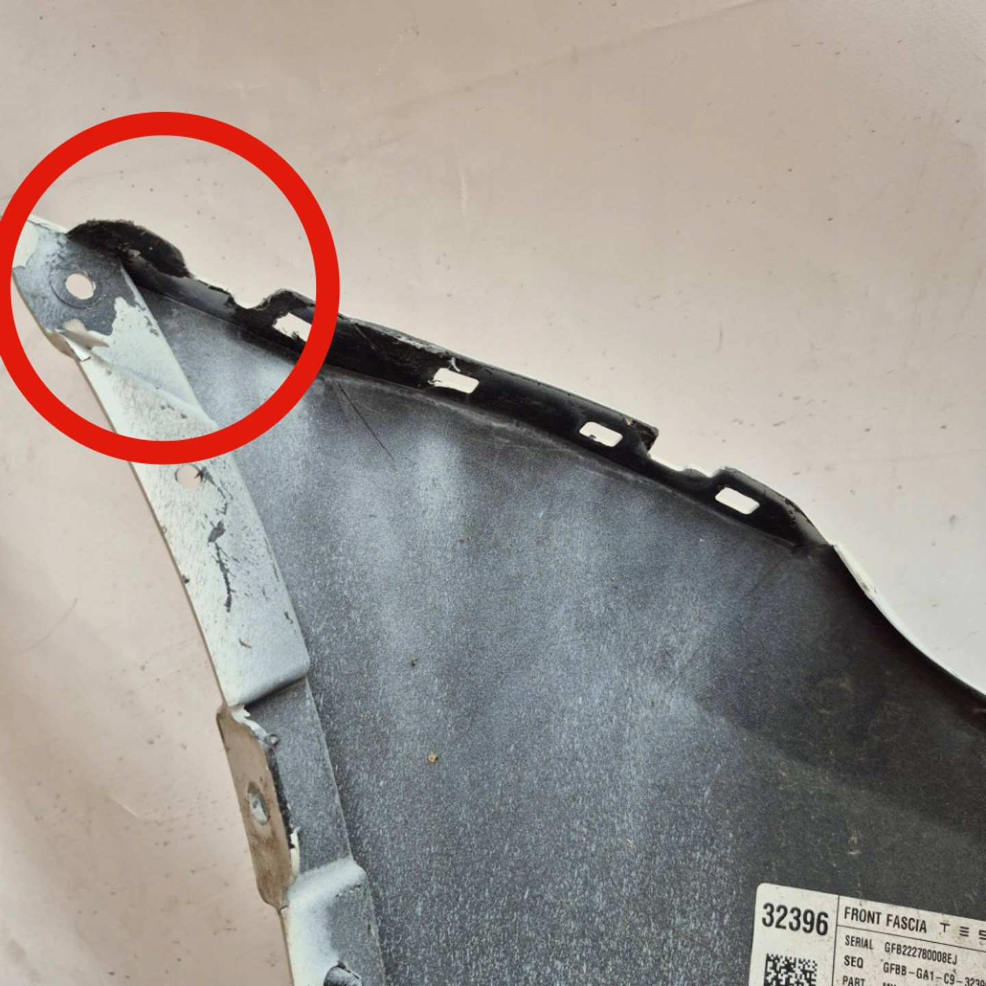 TESLA MODEL Y 21- bumper front front