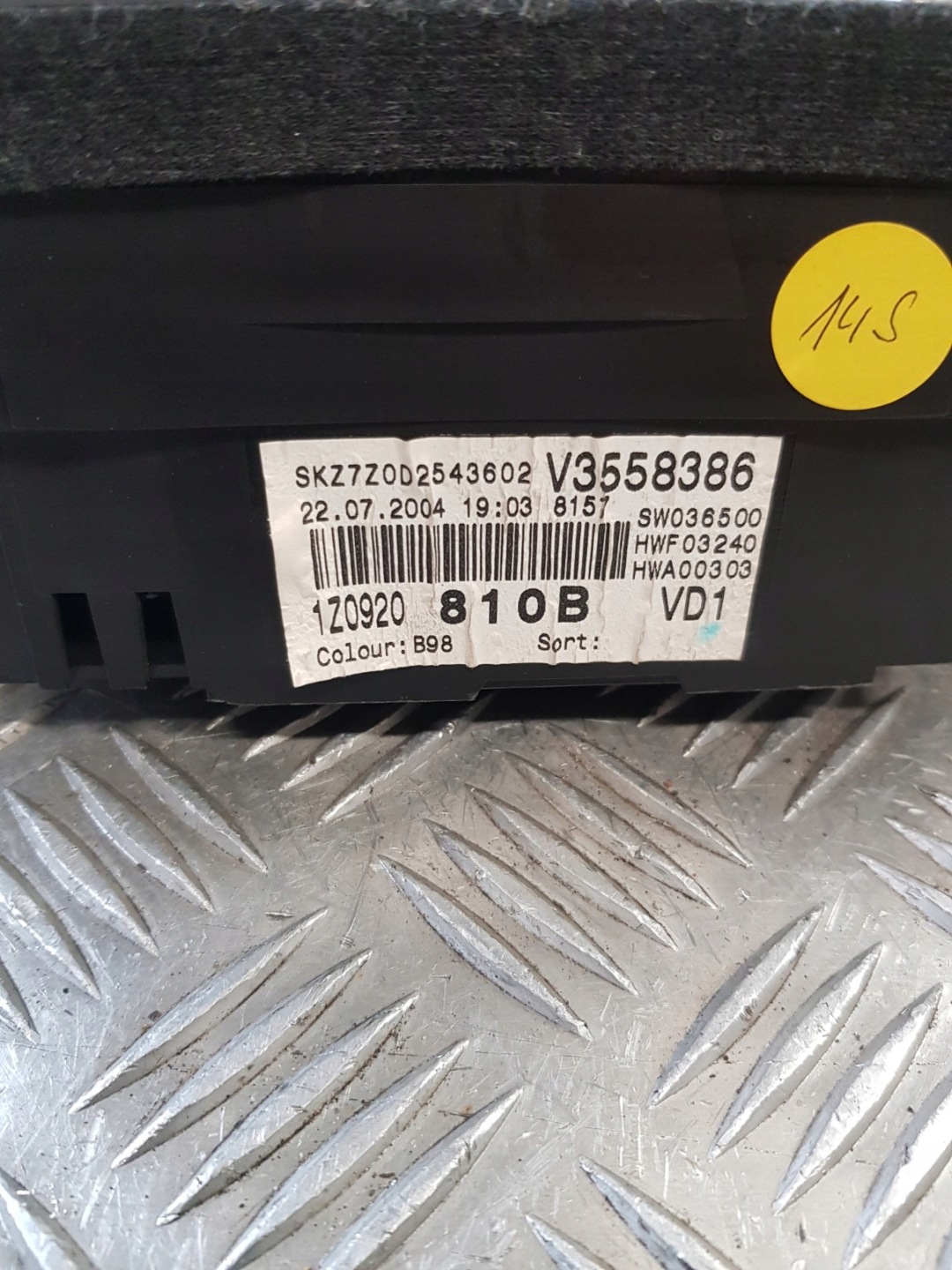 dials 1Z0920810B SKODA OCTAVIA II 1.6