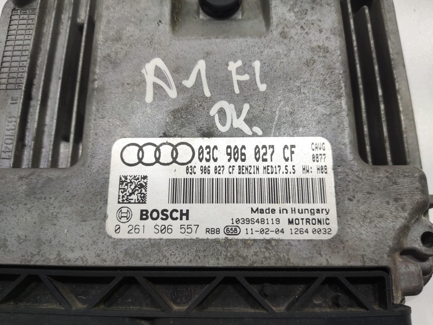 Centralina computer Motore AUDI A1 e 8X 1.4 TFSI 2010-2014 03C906027CF