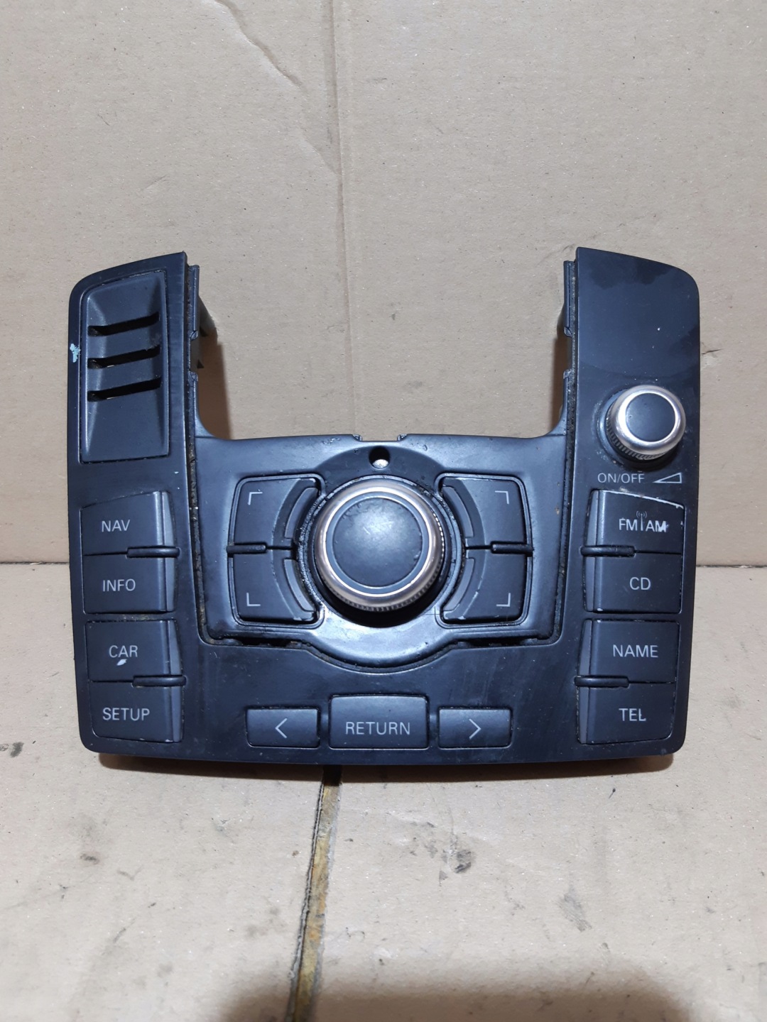 AUDI Q7 4L PANEL MMI prekidača RADIA 4L0919609K