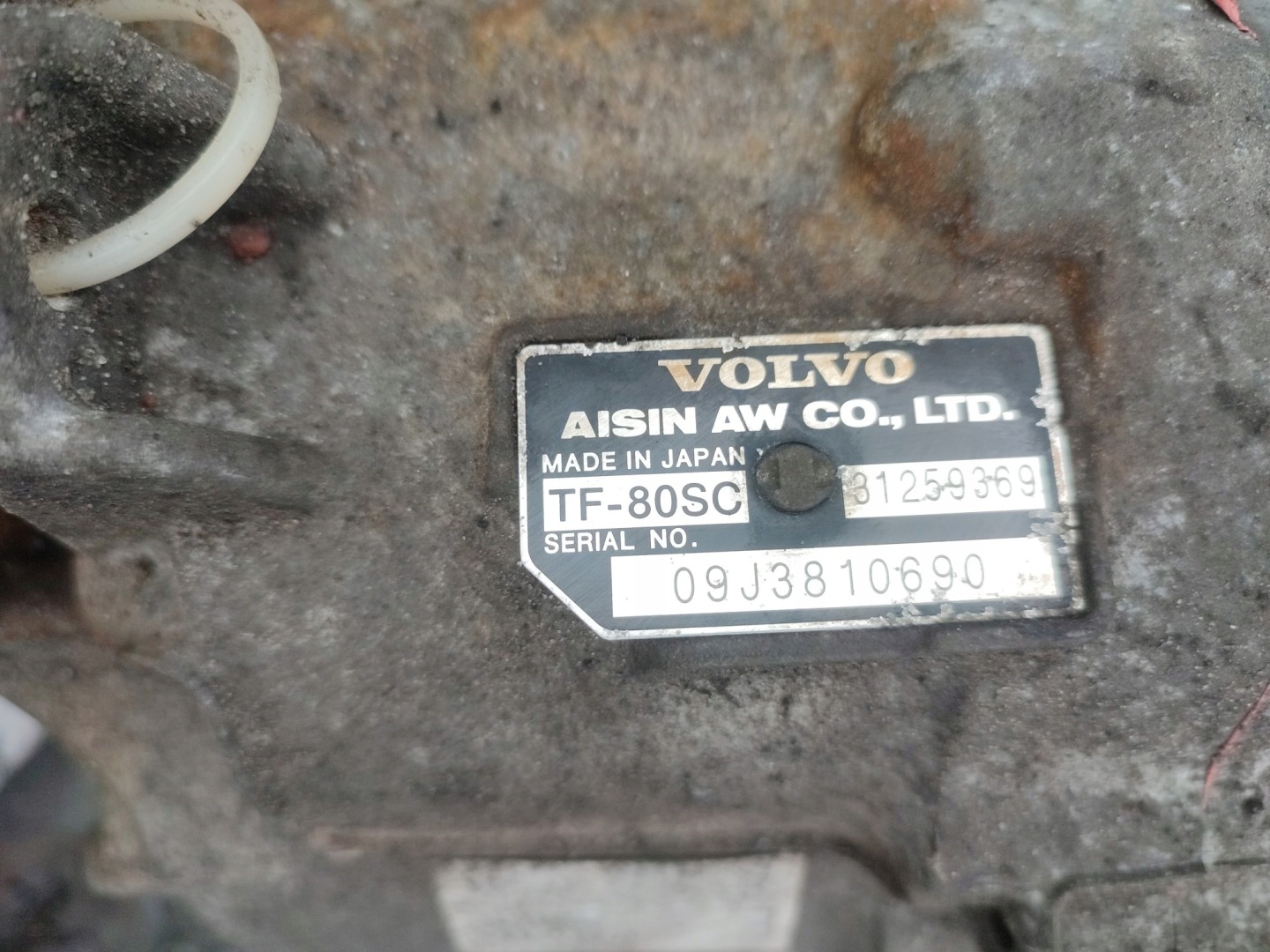CAMBIO AUTOMAT VOLVO XC60 e 2.4 D5 175KM 31259369 209 TYS