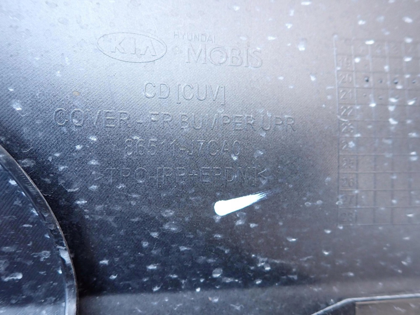 KIA XCEED 19-22 nárazník predok predný PDC