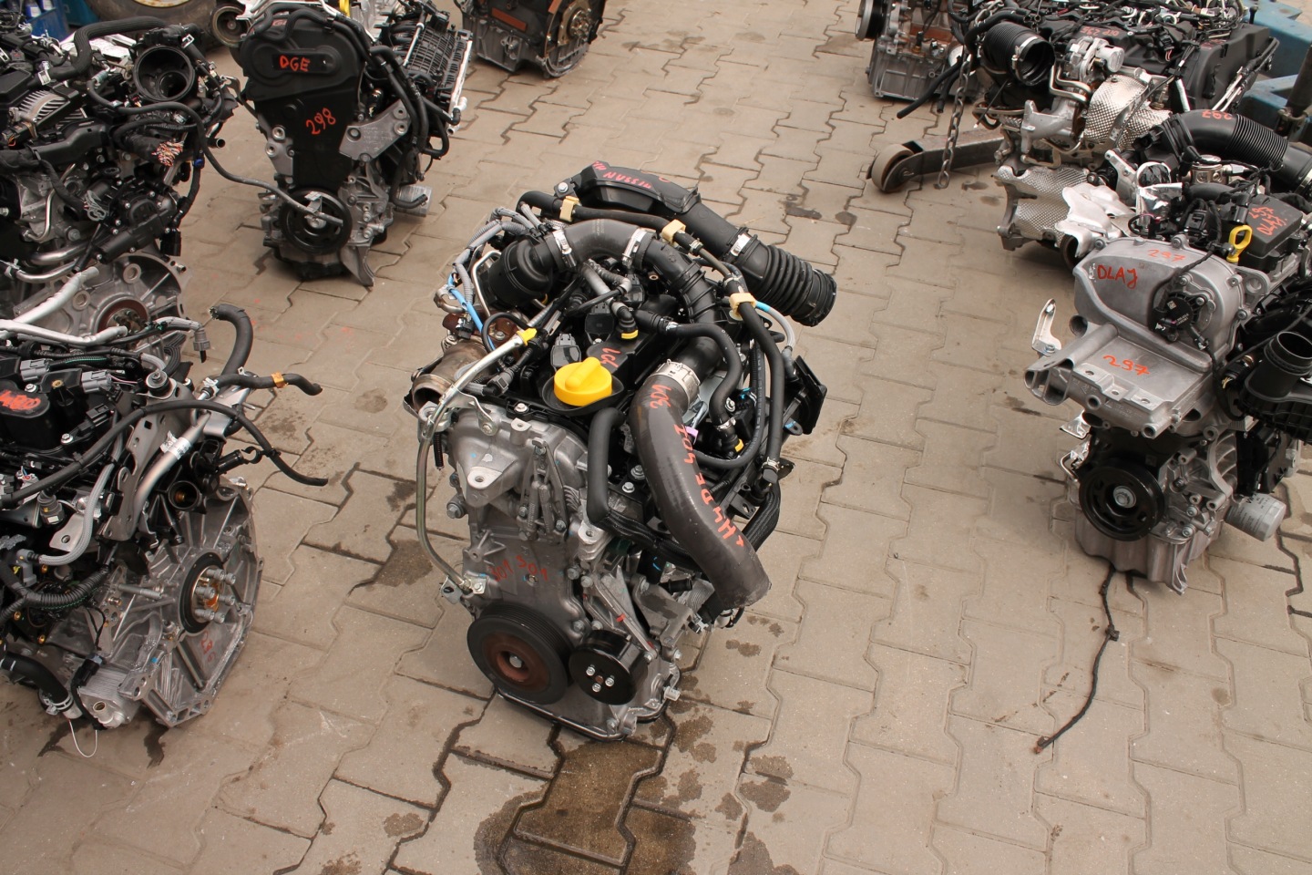 engine complete RENAULT DACIA H4DE407 10 TYSKM