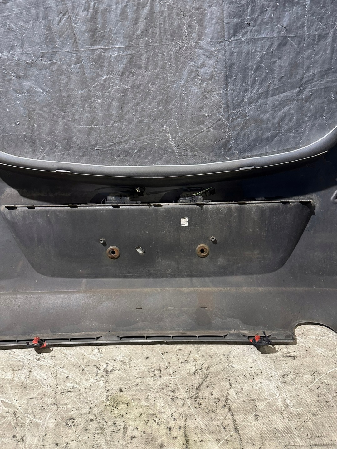 bumper rear OPEL CORSA D 3D Z157