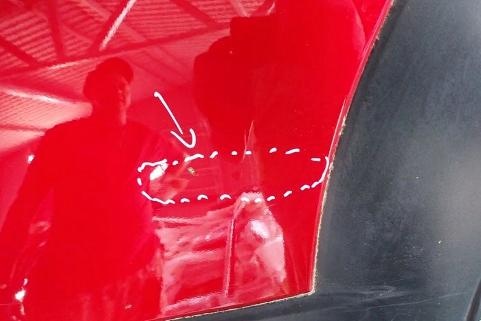 MAZDA CX30 CX-30 19- door left rear. rear part