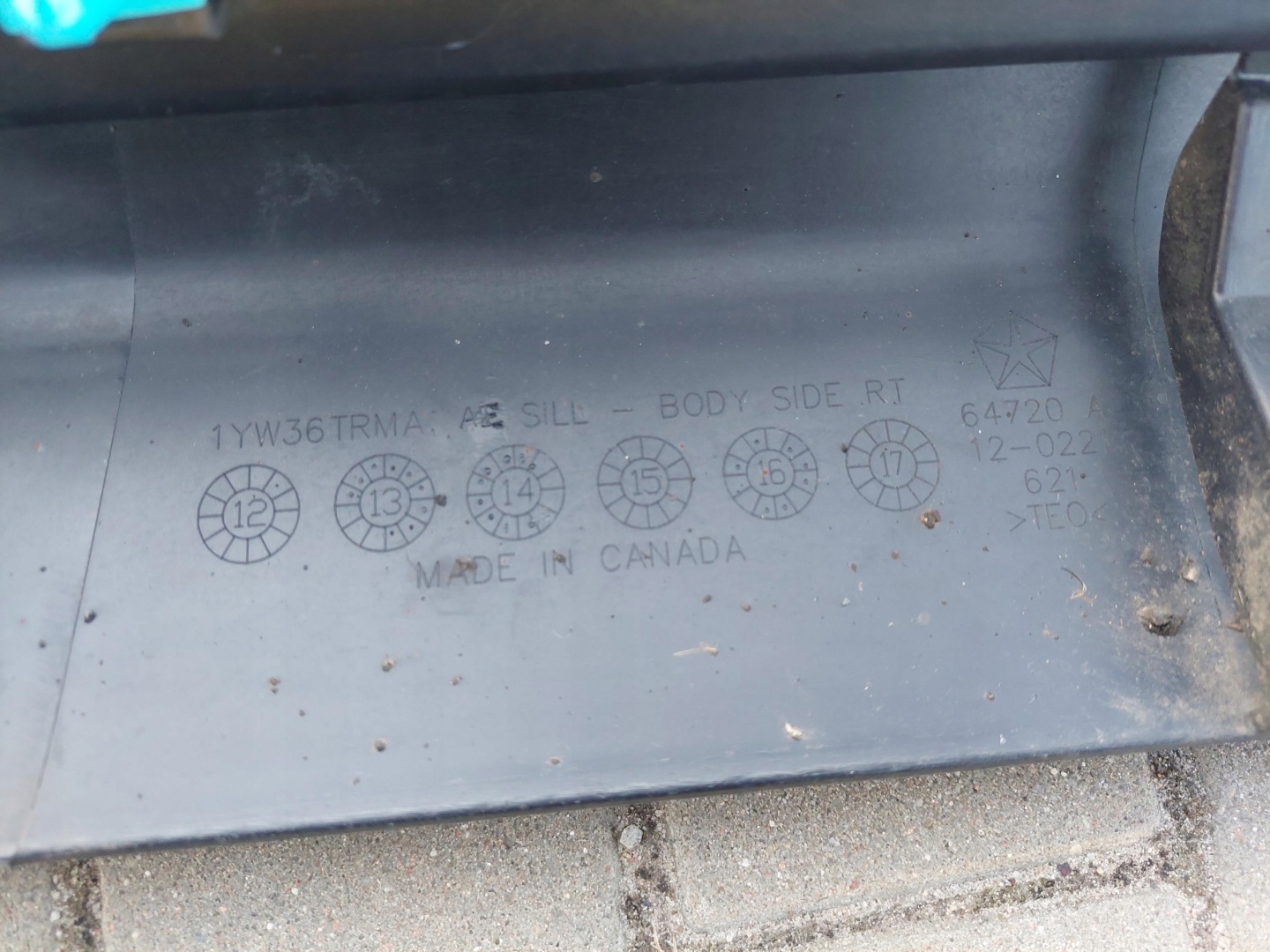 moulding threshold threshold left right JEEP CHEROKEE KL