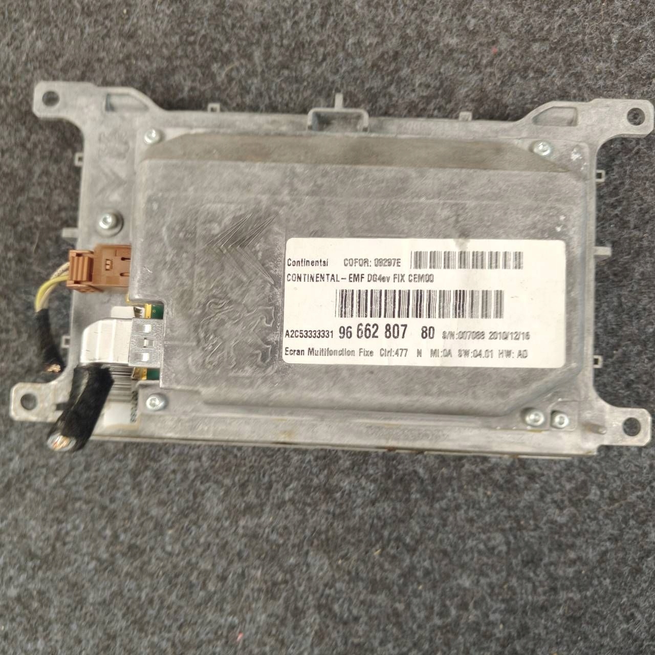 Écran Navigation Peugeot 508 A2C53333331