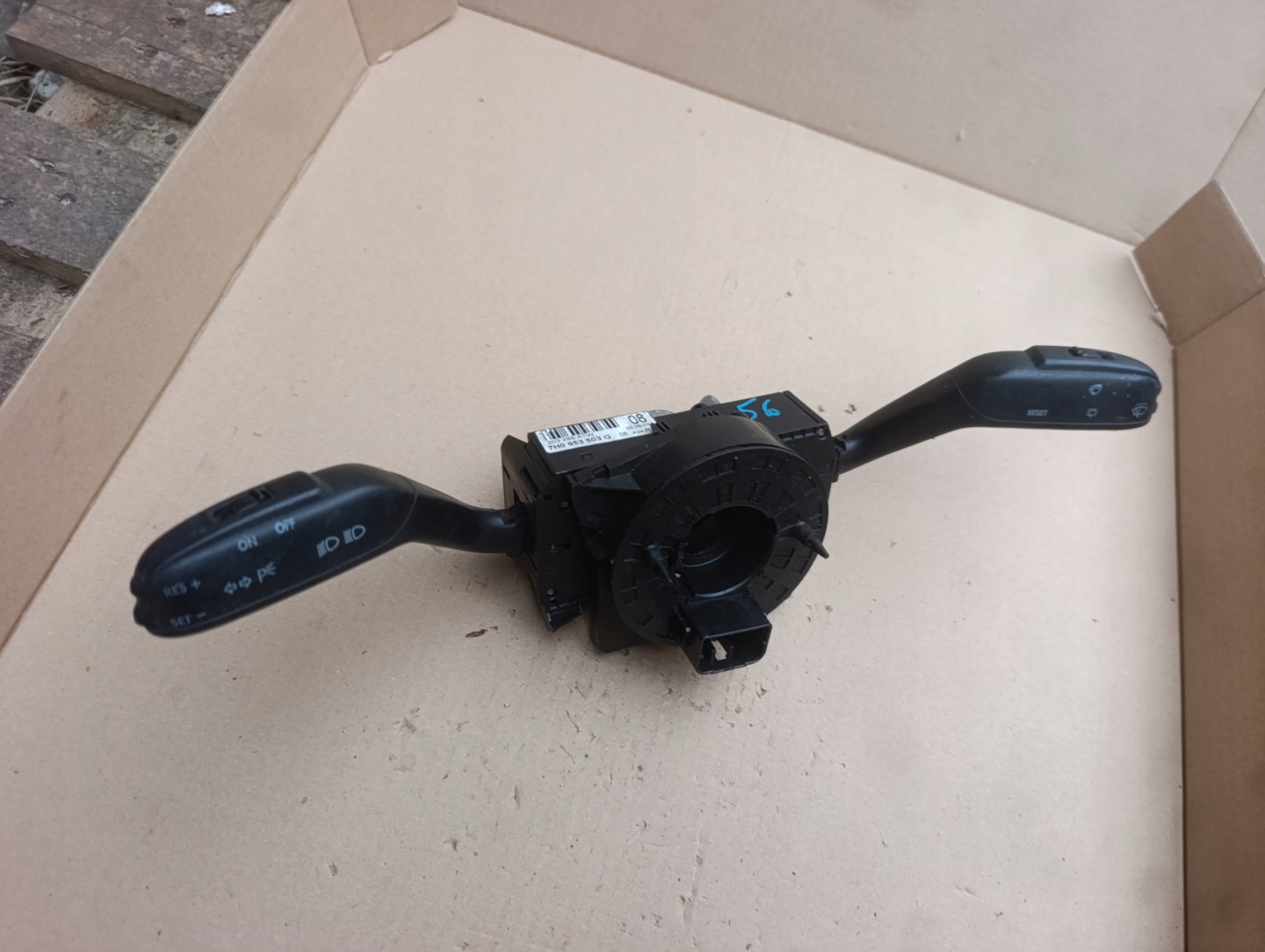 steering wheel levers and controls ring VOLKSWAGEN TRANSPORTER T5 7H0953503G