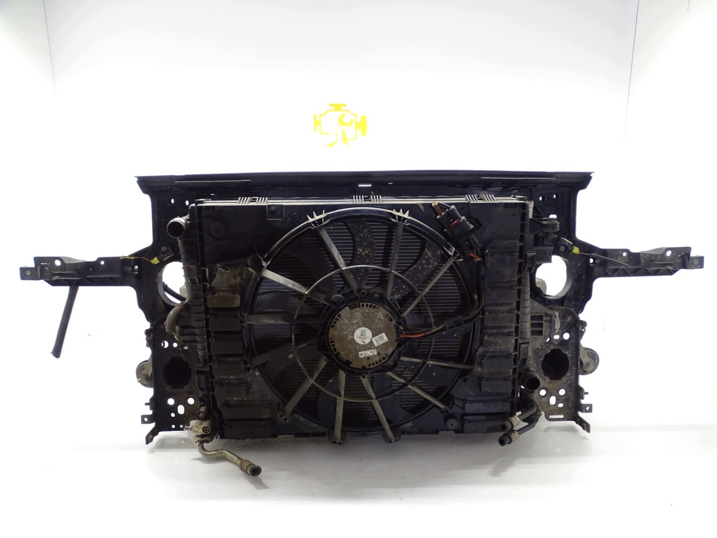 KPL support panel for radiators pillar sider radiator VW TOUAREG II 7P 3.0 TDI