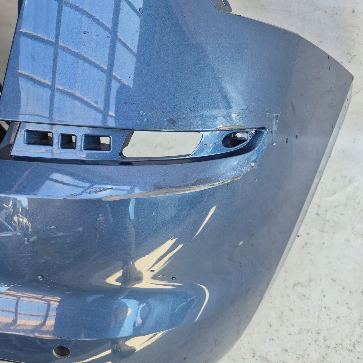 SKODA KAMIQ 658 19- bumper rear part rear PDC