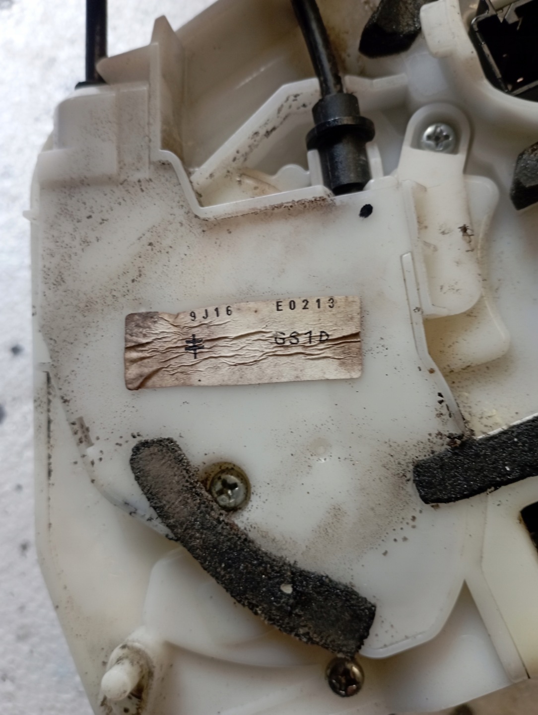 lock door right rear part Mazda 6 II