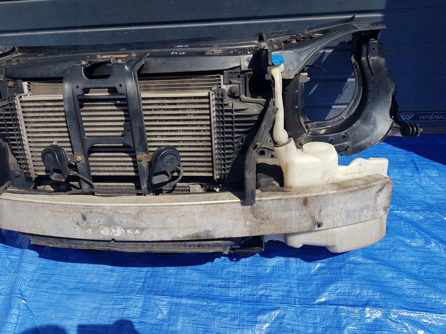 support panel for radiators radiator MERCEDES ML W164 GL X164 CDI
