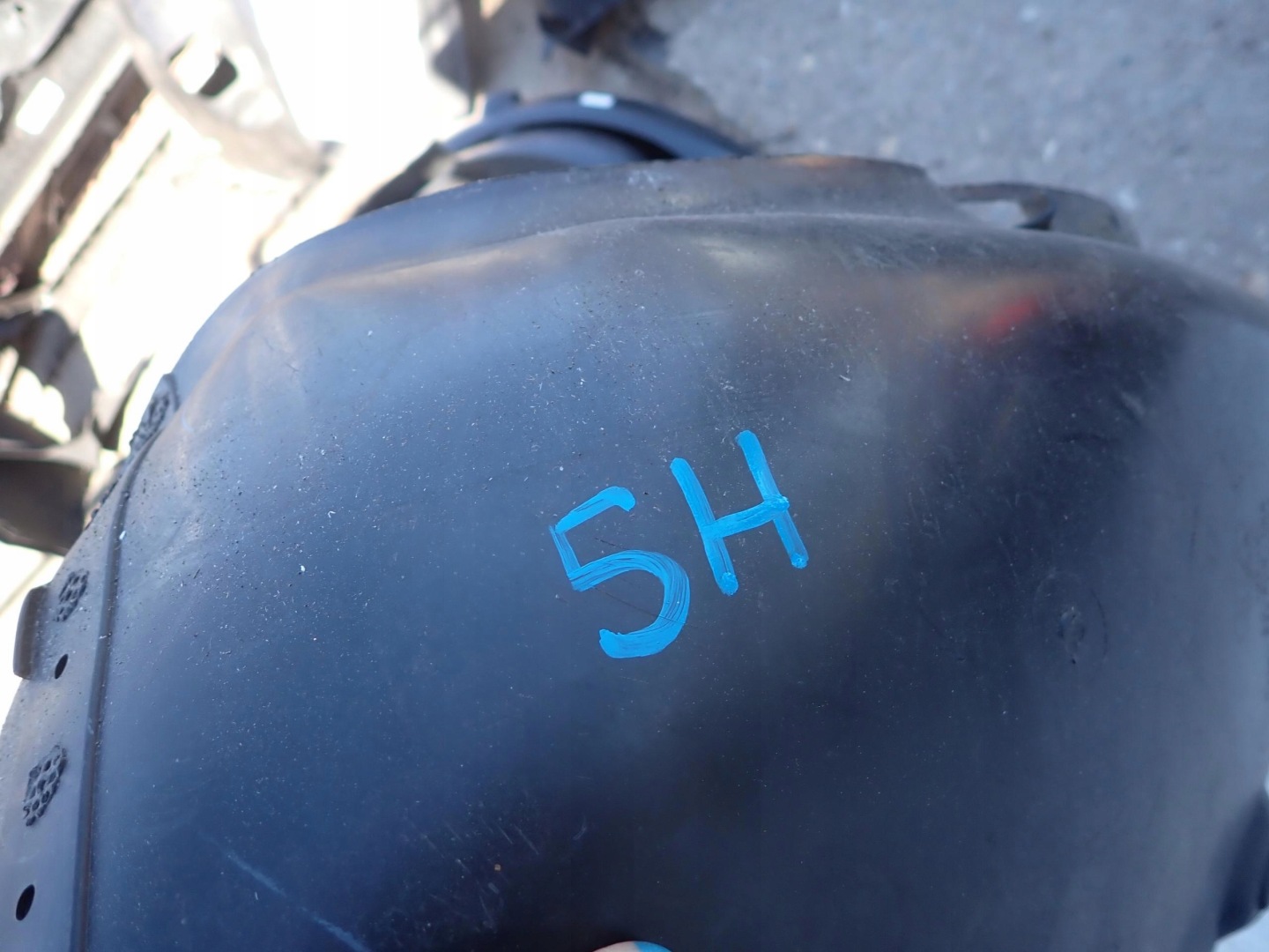 KIA CEED III 18- mudguard left front front
