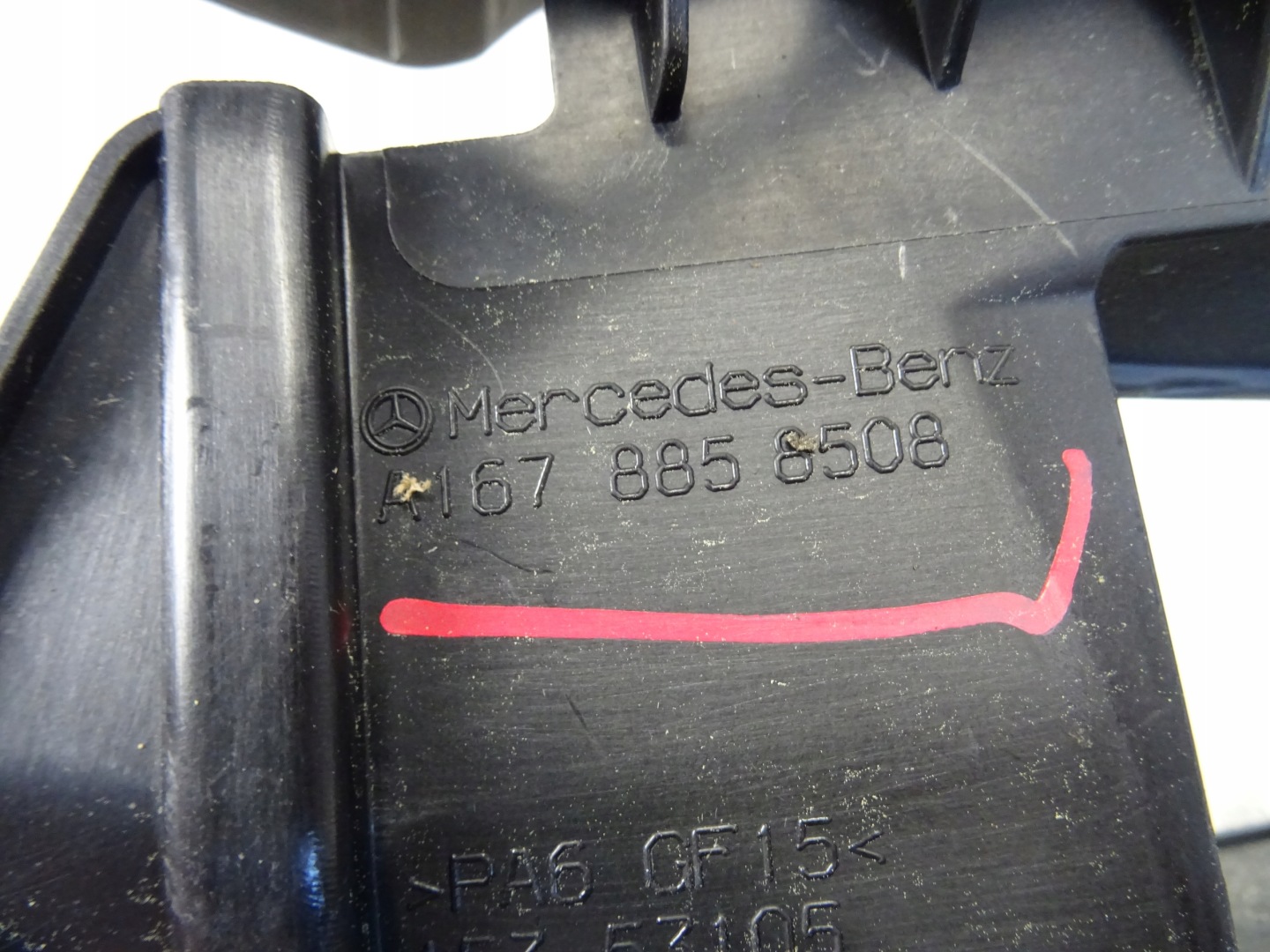 pillar front front support MERCEDES GLE W167 LIFT A1678858508