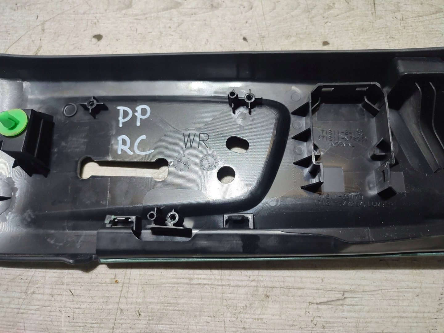 Lexus RC 2019 front side right side seat